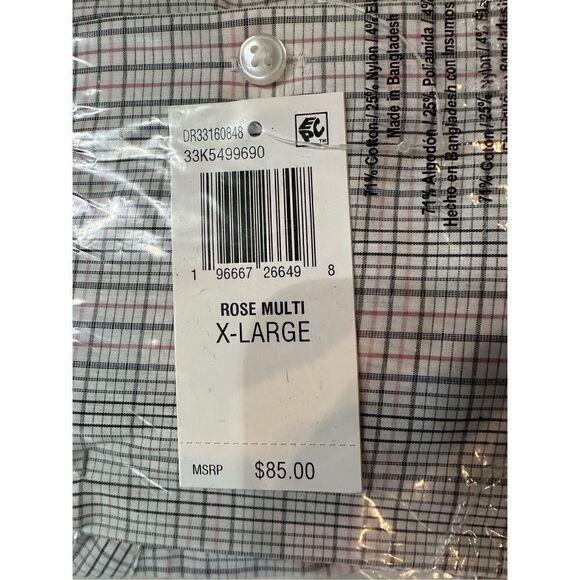 Calvin Klein Men's Dress Shirt Extreme Slim Fit Stain Shield - Picture 7 of 7